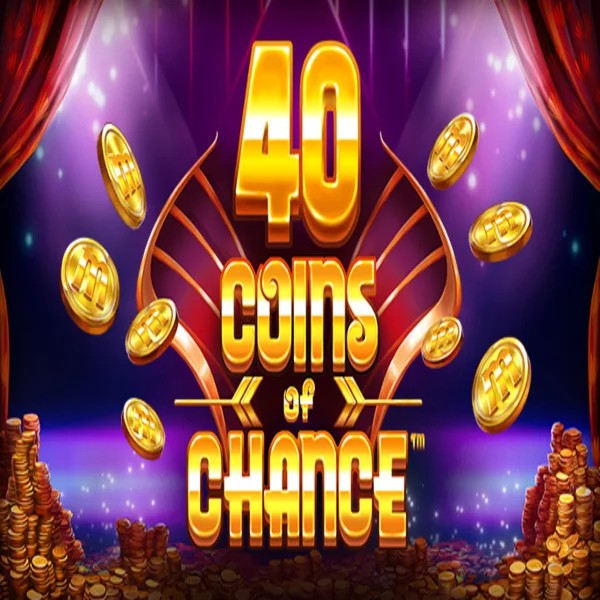 40 Coins of Chance online game logo by SYNOT Games on shufflekaszino.com