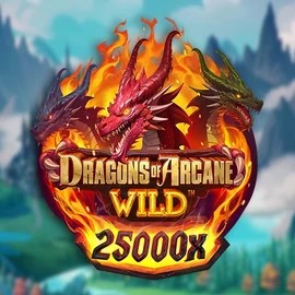 Try Dragons of Arcane Wild slot by Foxium on shufflekaszino.com – logo image
