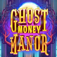 Official Slots logo: Ghost Money Manor by Gold Coin Studio at Shuffle Casino