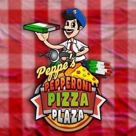 Peppe’s Pepperoni Pizza Plaza logo by Pragmatic Play Shuffle Casino
