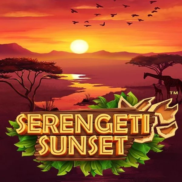 Serengeti Sunset by Skywind Group, showcased at shufflekaszino.com – game logo