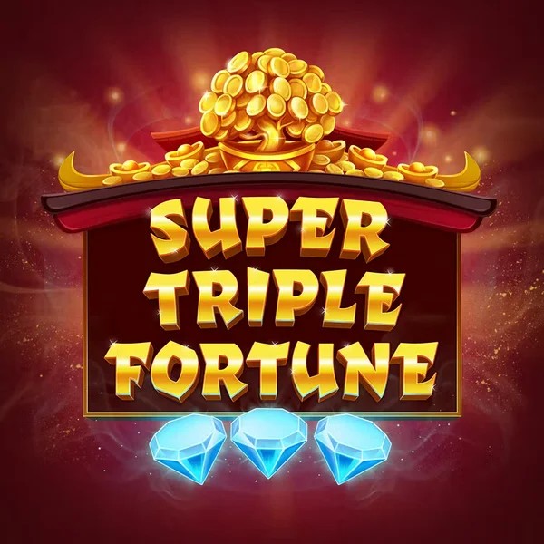 Super Triple Fortune logo by Greentube at Shuffle Casino